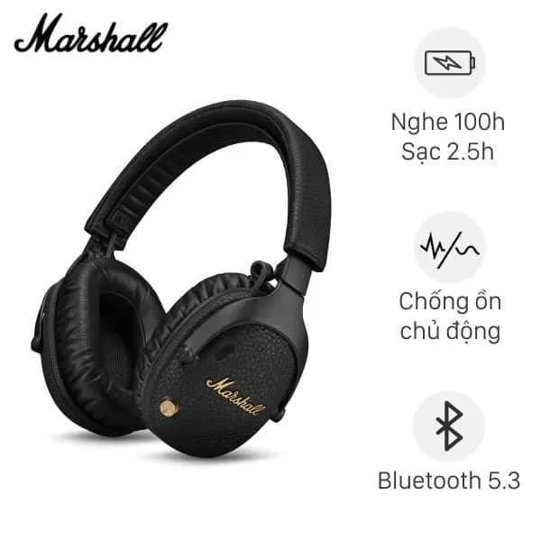 So sánh giá Tai nghe Bluetooth Chụp Tai Marshall Milton A.N.C. - Tìm sản phẩm giá rẻ nhất - Ảnh 2