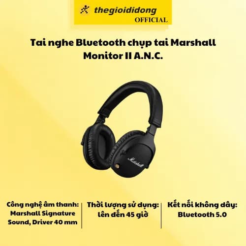 So sánh giá Tai nghe Bluetooth Chụp Tai Marshall Milton A.N.C. - Tìm sản phẩm giá rẻ nhất - Ảnh 7