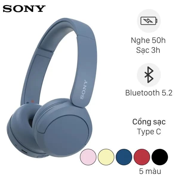 Tai nghe Bluetooth Chụp Tai Sony WH-CH520 - Giá rẻ nhất hôm nay - Ảnh 8