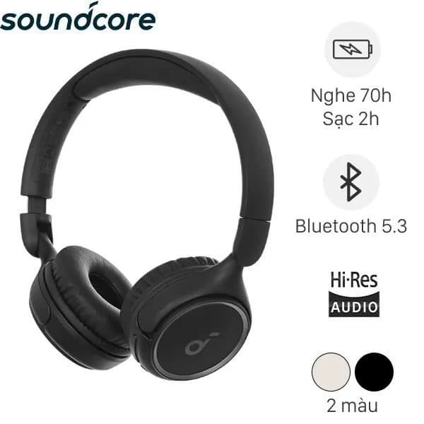 So sánh giá Tai nghe Bluetooth Chụp tai soundcore H30i - Tìm sản phẩm giá rẻ nhất - Ảnh 1
