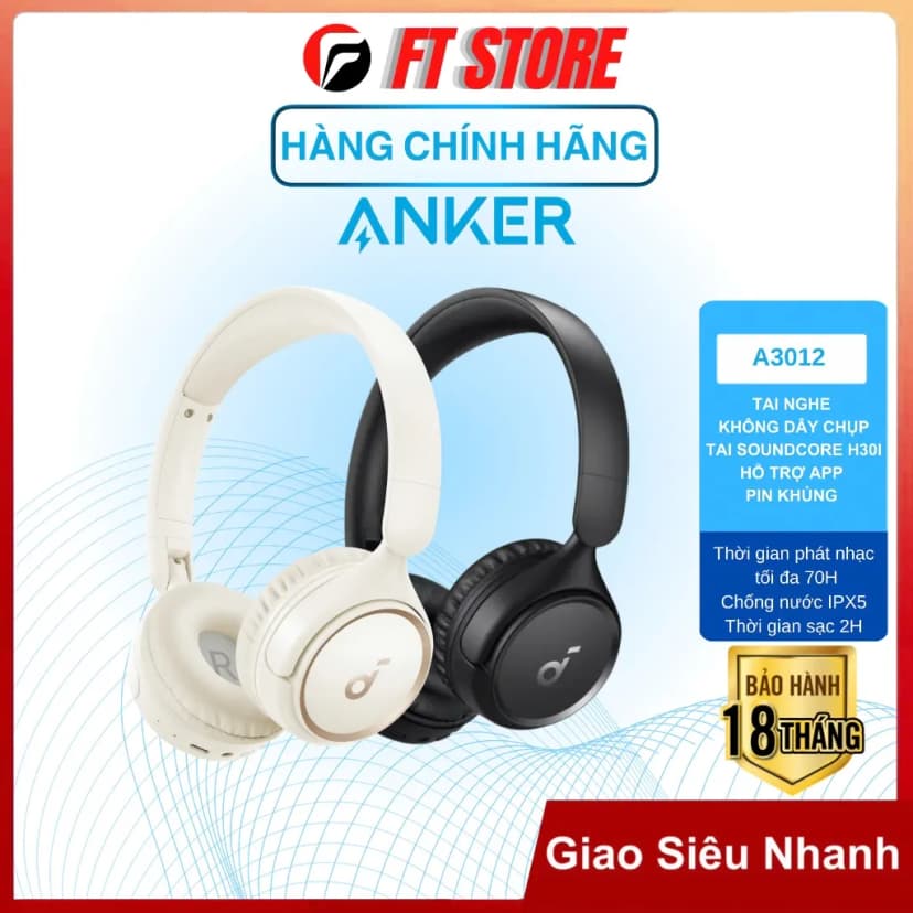 So sánh giá Tai nghe Bluetooth Chụp tai soundcore H30i - Tìm sản phẩm giá rẻ nhất - Ảnh 14