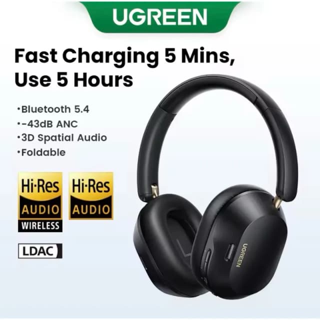 So sánh giá Tai nghe Bluetooth Chụp Tai Ugreen HiTune Max5c HP203 rẻ nhất? - Ảnh 13