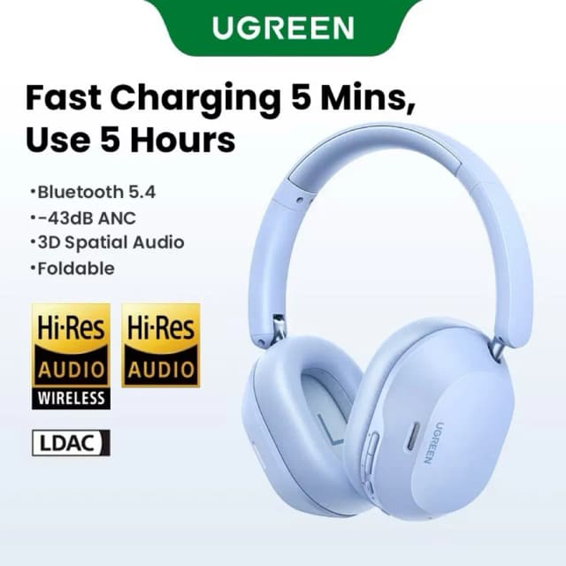 So sánh giá Tai nghe Bluetooth Chụp Tai Ugreen HiTune Max5c HP203 rẻ nhất? - Ảnh 15