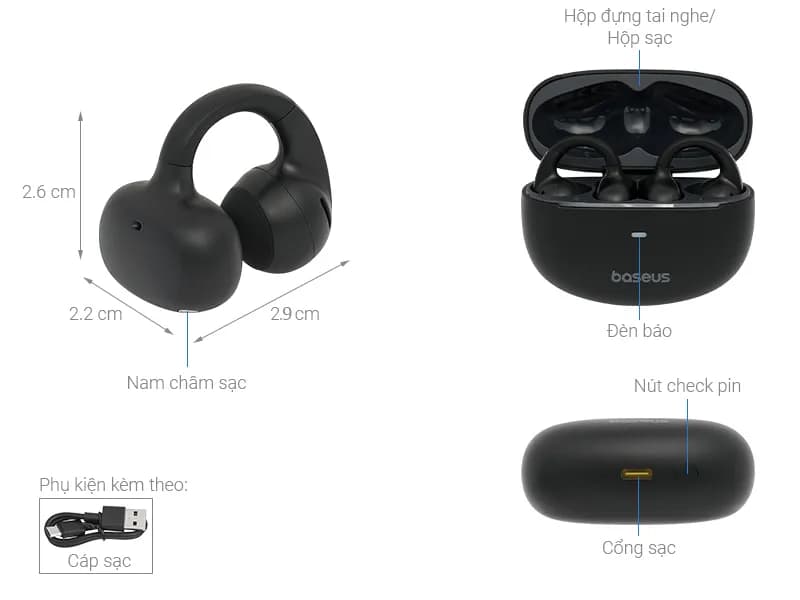 So sánh giá Tai nghe Bluetooth Open-Ear OWS Rezo PulseGo 2 - Tìm sản phẩm giá rẻ nhất - Ảnh 16