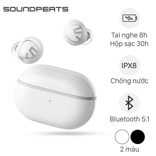 So sánh giá Tai nghe Bluetooth True Wireless Soundpeats Free 2 Classic rẻ nhất? - Ảnh 2