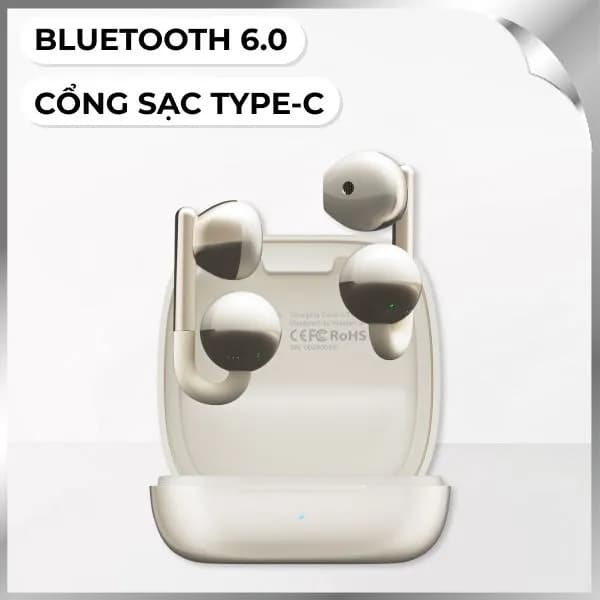 Tai nghe Bluetooth True Wireless Kieslect Ora Earring Pods - Vàng - Ảnh 7