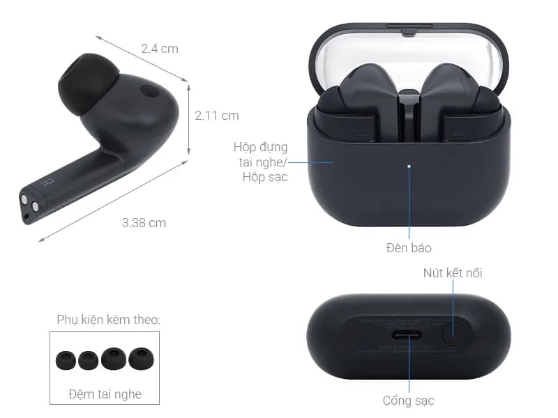 Tai nghe Bluetooth True Wireless Samsung Galaxy Buds3 FE R420N - Giá rẻ nhất hôm nay - Ảnh 6