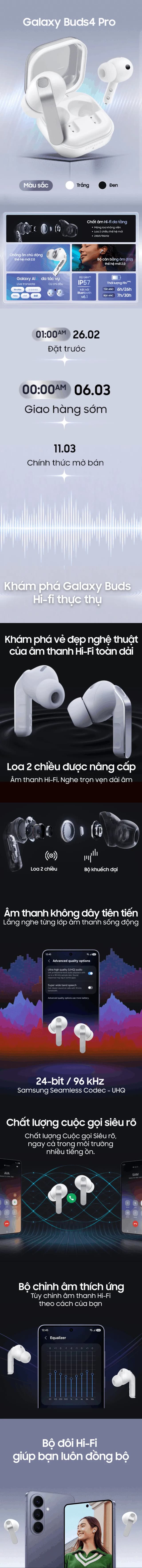 So sánh giá Tai nghe Bluetooth True Wireless Samsung Galaxy Buds4 Pro R640N rẻ nhất? - Ảnh 20