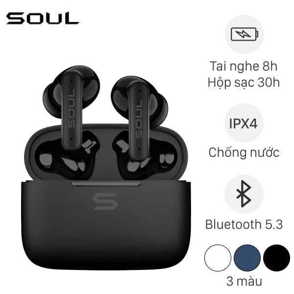 Tai nghe Bluetooth True Wireless Soul S-LIVE 30 - Giá rẻ nhất hôm nay - Ảnh 1