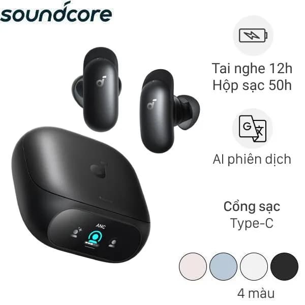 Tai nghe Bluetooth True Wireless Soundcore Liberty 5 Pro D1203 - Ảnh 1