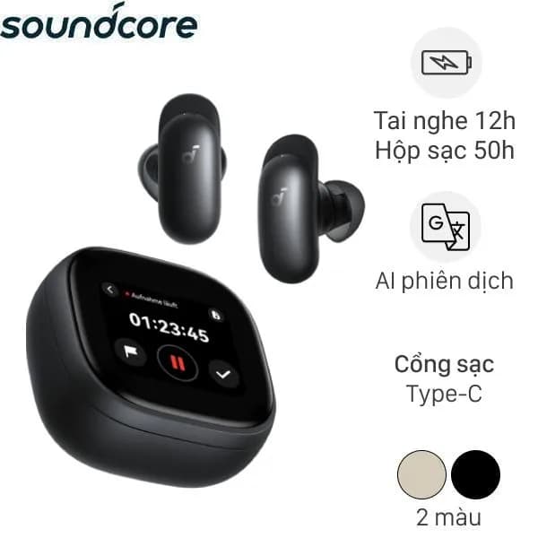 Tai nghe Bluetooth True Wireless Soundcore Liberty 5 Pro Max D1204 - Ảnh 9