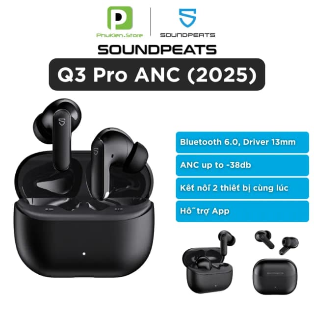 So sánh giá Tai nghe Bluetooth True Wireless SoundPeats Q3 Pro rẻ nhất? - Ảnh 16