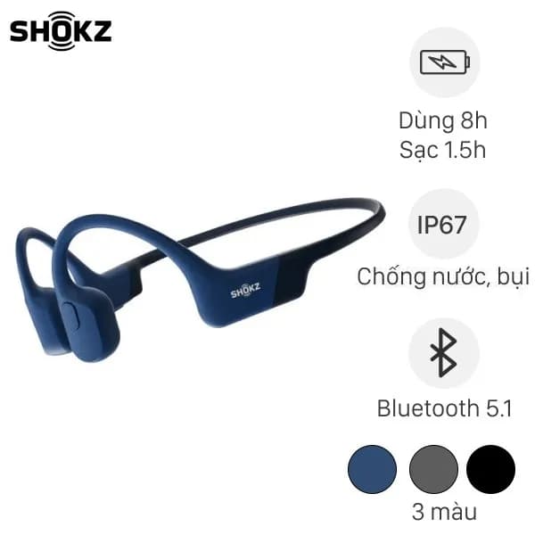 So sánh giá Tai nghe Bluetooth truyền xương Shokz OPENRUN S803 rẻ nhất? - Ảnh 2