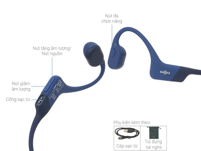 So sánh giá Tai nghe Bluetooth truyền xương Shokz OPENRUN S803 rẻ nhất? - Ảnh 4