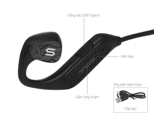So sánh giá Tai nghe Bluetooth dẫn khí truyền âm Soul Open-Ear Plus rẻ nhất? - Ảnh 6