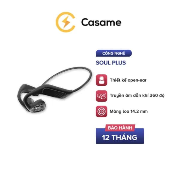 So sánh giá Tai nghe Bluetooth dẫn khí truyền âm Soul Open-Ear Plus rẻ nhất? - Ảnh 8