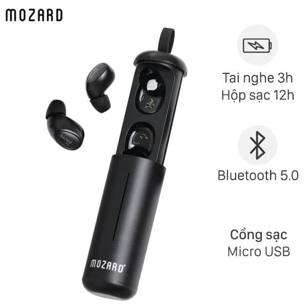 Tai nghe Bluetooth True Wireless Mozard AT5 - Ảnh 11