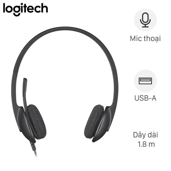 So sánh giá Tai nghe Chụp Tai Logitech H340 rẻ nhất? - Ảnh 10
