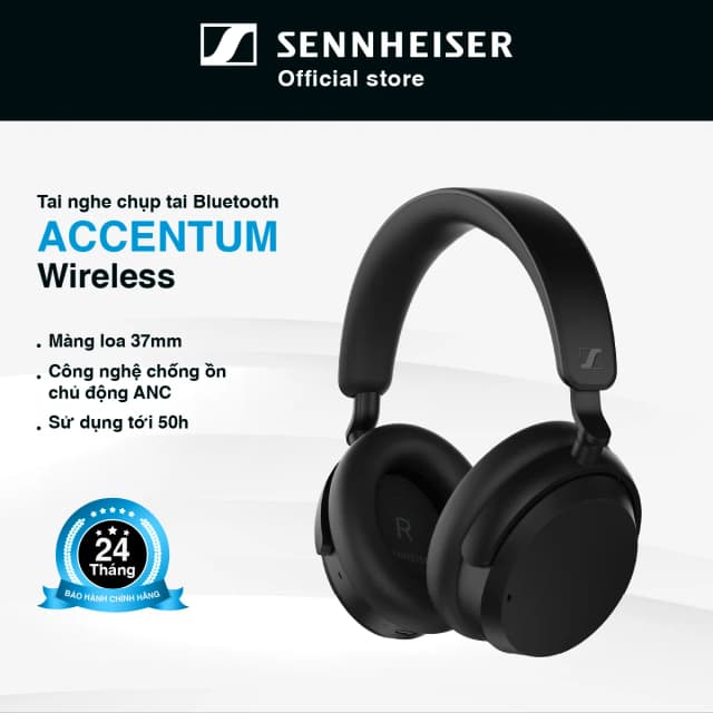 So sánh giá Tai nghe Bluetooth Chụp Tai Sennheiser Accentum ACAEBT rẻ nhất? - Ảnh 13