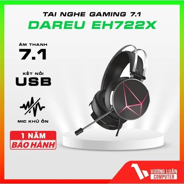 So sánh giá Tai nghe Chụp Tai USB DAREU EH722X PRO - Tìm sản phẩm giá rẻ nhất - Ảnh 14