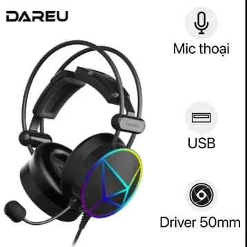 So sánh giá Tai nghe Chụp Tai USB DAREU EH722X PRO - Tìm sản phẩm giá rẻ nhất - Ảnh 3