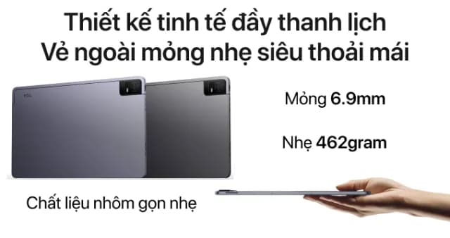 Máy tính bảng TCL Tab 11 WiFi 4GB/128GB - 17