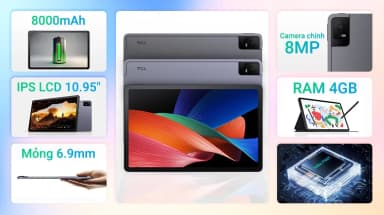 Máy tính bảng TCL Tab 11 WiFi 4GB/128GB - 4