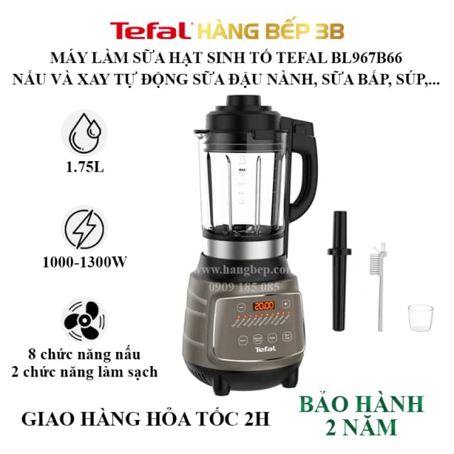 Top 1 so sánh giá Máy làm sữa hạt đa năng Tefal BL967B66 - Tìm sản phẩm giá rẻ nhất - Ảnh 16