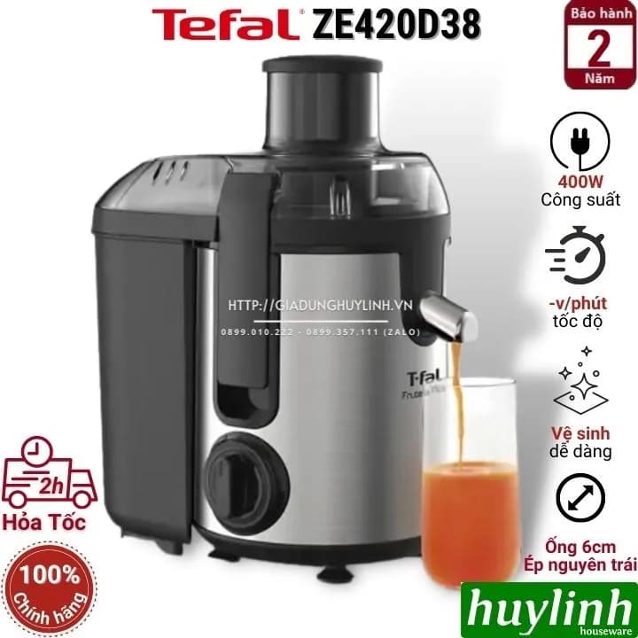 Máy ép trái cây Tefal ZE420D38 - Giá rẻ nhất hôm nay - Ảnh 7