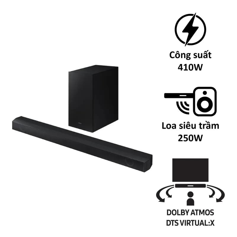 Bộ loa thanh Samsung HW-B550 410W - Giá rẻ nhất hôm nay - Ảnh 72