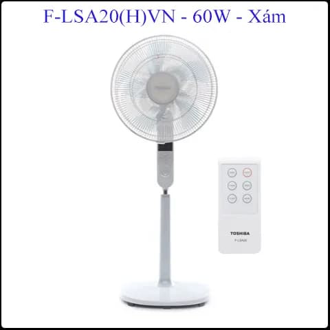 So sánh giá Quạt đứng Toshiba 5 cánh F-LSA20(H)VN 60W rẻ nhất? - Ảnh 5