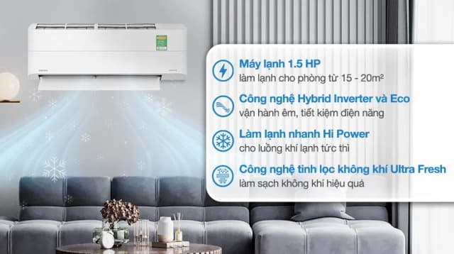 So sánh giá Máy lạnh Toshiba Inverter 1.5 HP RAS-H13Z2KCVG-V rẻ nhất? - Ảnh 5