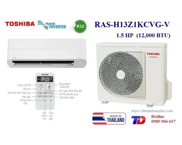 So sánh giá Máy lạnh Toshiba Inverter 1.5 HP RAS-H13Z1KCVG-V rẻ nhất? - Ảnh 8