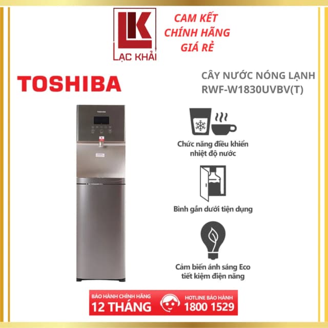 Top 1 so sánh giá Cây nước nóng lạnh Toshiba RWF-W1830UVBV(T) 650W - Tìm sản phẩm giá rẻ nhất - Ảnh 9
