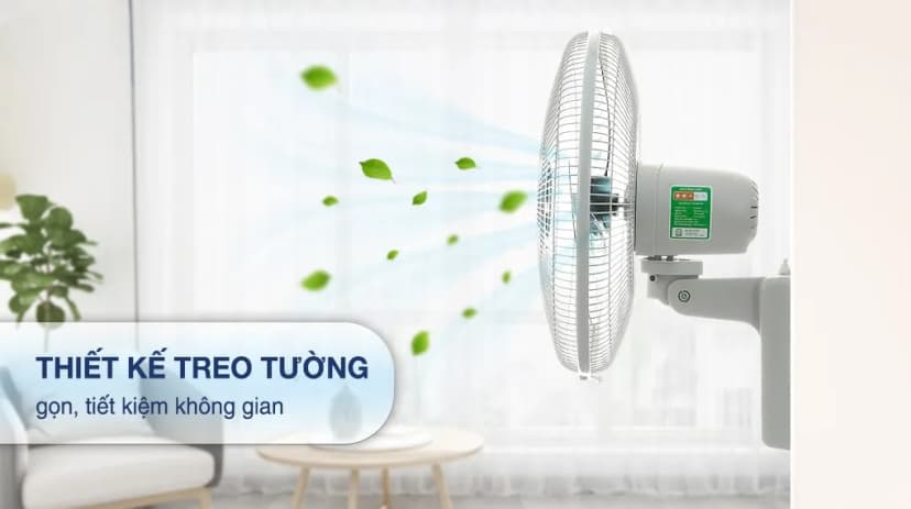 So sánh giá Quạt treo tường Toshiba 3 cánh F-AWZ50VN(H) 55W - Tìm sản phẩm giá rẻ nhất - Ảnh 2