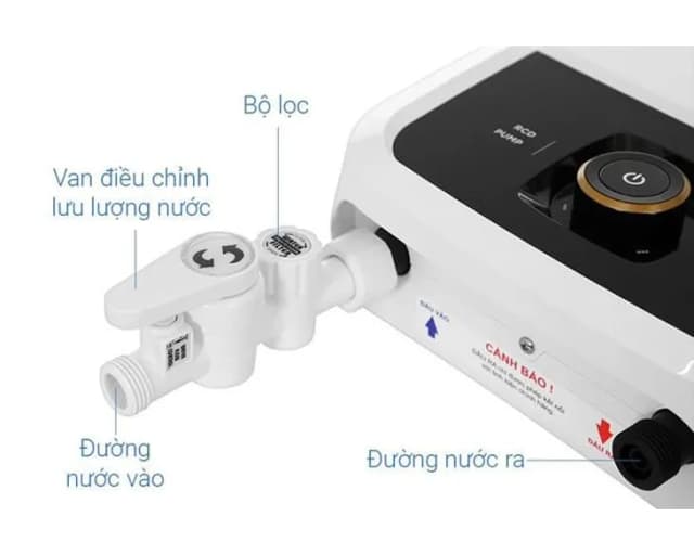 So sánh giá Máy nước nóng trực tiếp Atlantic 6000W Tempo Turbo 6000 PU RS - 811029 rẻ nhất? - Ảnh 6