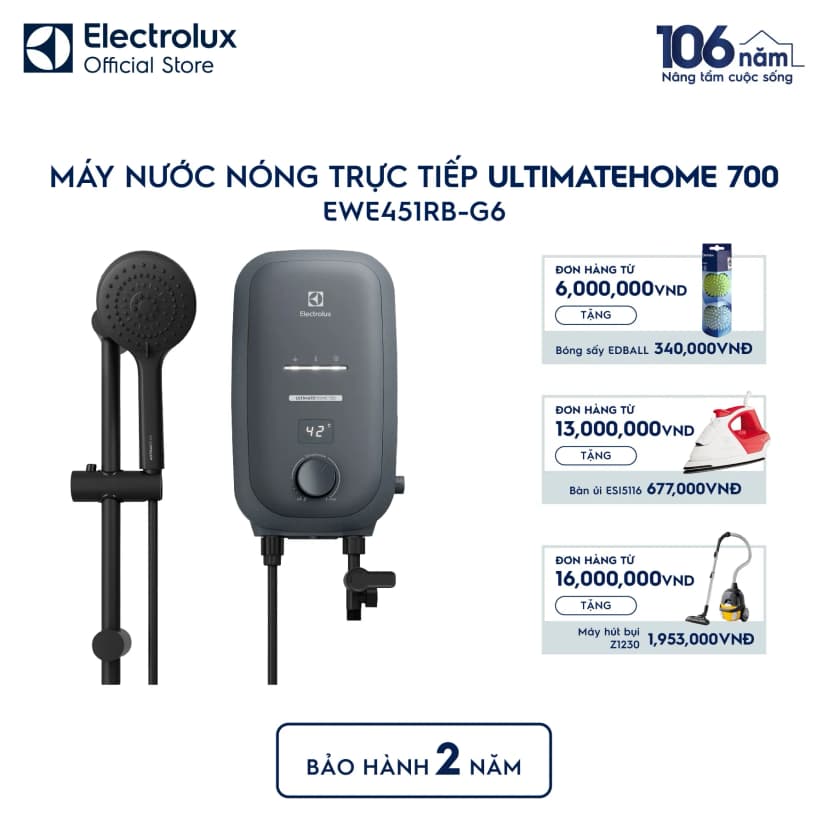 So sánh giá Máy nước nóng trực tiếp Electrolux 4500W EWE451RB-G6 - Tìm sản phẩm giá rẻ nhất - Ảnh 15