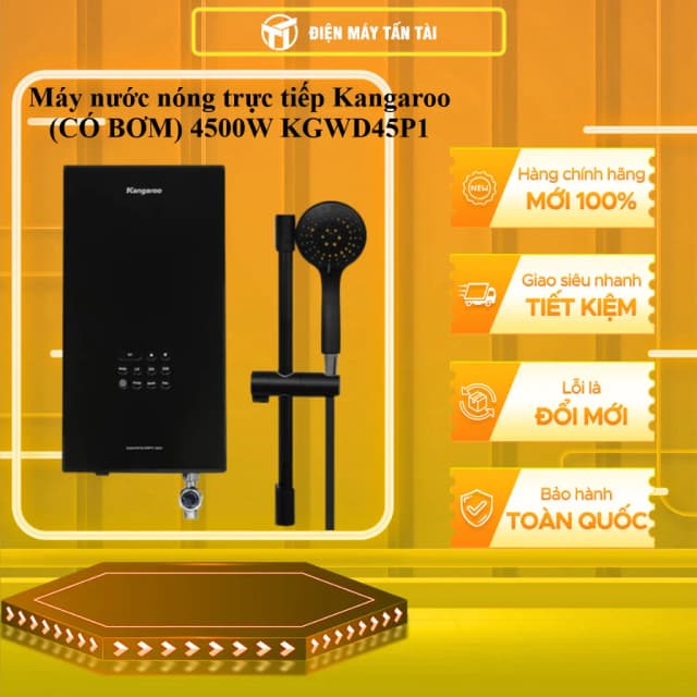 Top 1 so sánh giá Máy nước nóng trực tiếp Kangaroo 4500W KGWD45P1 - Tìm sản phẩm giá rẻ nhất - Ảnh 15
