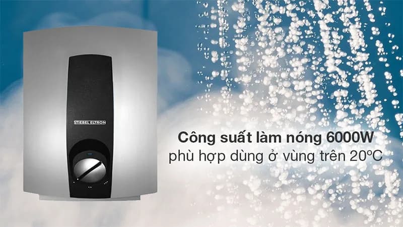 Máy nước nóng trực tiếp đa điểm (Multi Point) Stiebel Eltron 6000W DHC 6 EC - Giá rẻ nhất hôm nay - Ảnh 9