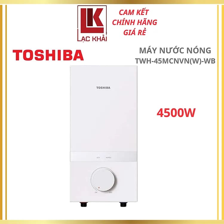 Máy nước nóng trực tiếp Toshiba 4500W TWH-45MCNVN(W)-WB - Giá rẻ nhất hôm nay - Ảnh 17