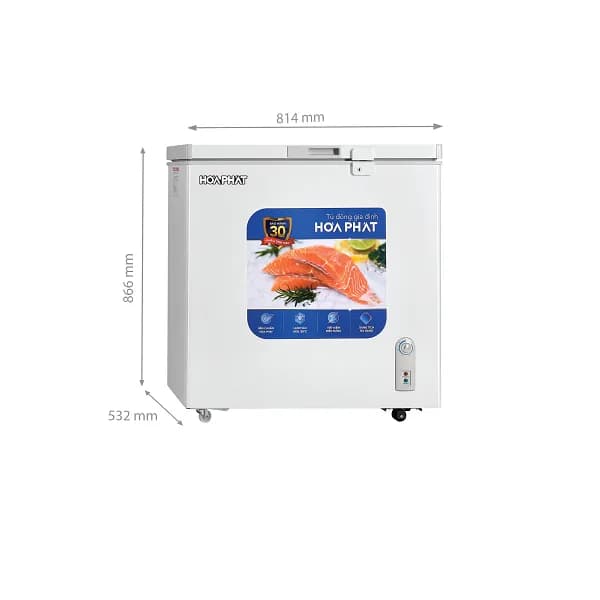 So sánh giá Tủ đông Hòa Phát 162 Lít HPF AD6162 rẻ nhất? - Ảnh 5