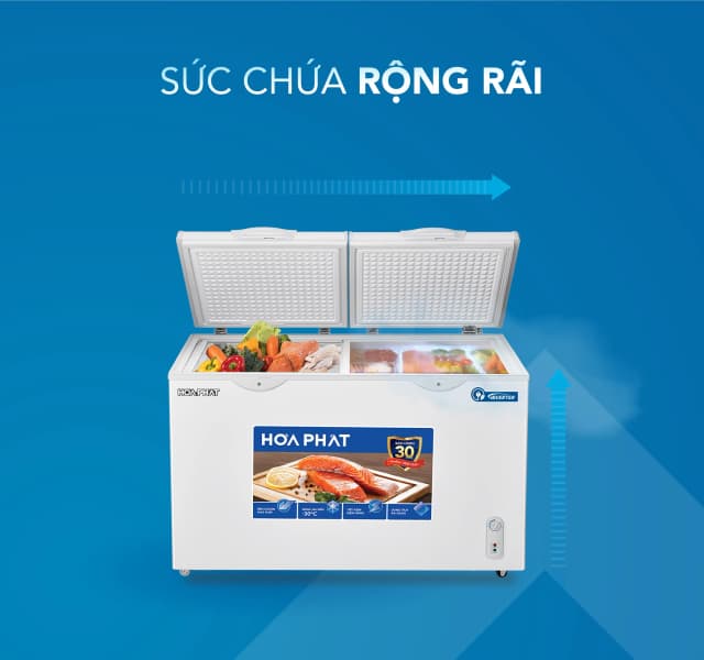 So sánh giá Tủ đông Hòa Phát Inverter 352 Lít HPF AD8352 rẻ nhất? - Ảnh 10