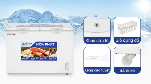 So sánh giá Tủ đông Hòa Phát 245 Lít HPF BD6245 rẻ nhất? - Ảnh 17