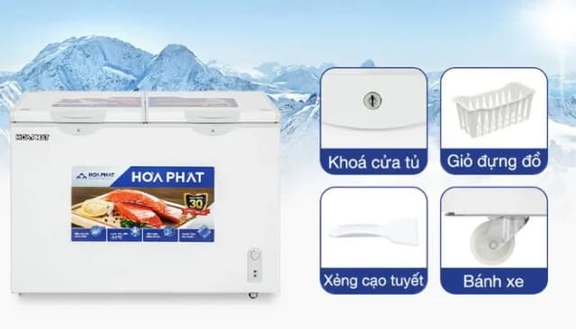 So sánh giá Tủ đông Hòa Phát 271 Lít HPF BD6271 rẻ nhất? - Ảnh 8