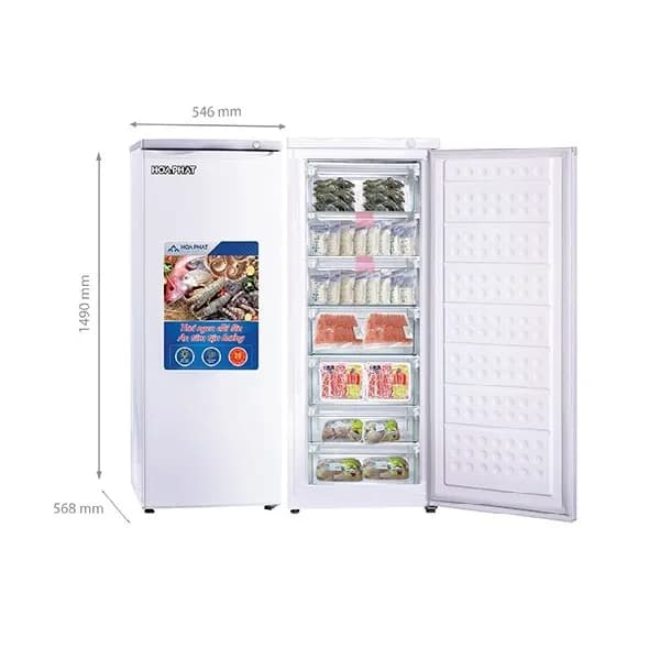 So sánh giá Tủ đông đứng Hòa Phát 208 Lít HPF UAH6208 rẻ nhất? - Ảnh 4