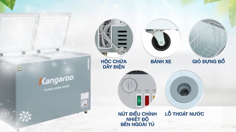 So sánh giá Tủ đông Kangaroo 252 lít KGFZ318NG2 - Tìm sản phẩm giá rẻ nhất - Ảnh 14