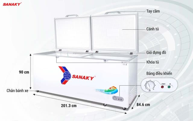 Top 1 so sánh giá Tủ đông Sanaky 761 lít VH-8699HY - Tìm sản phẩm giá rẻ nhất - Ảnh 16