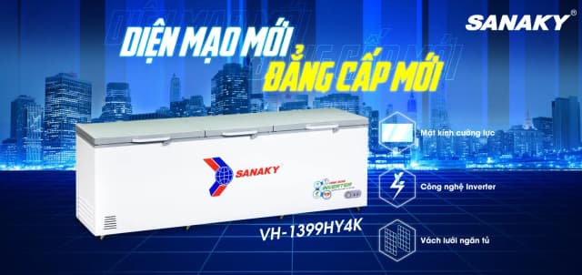 Top 1 so sánh giá Tủ đông Sanaky Inverter 1143.5 lít VH-1399HY4K - Tìm sản phẩm giá rẻ nhất - Ảnh 11