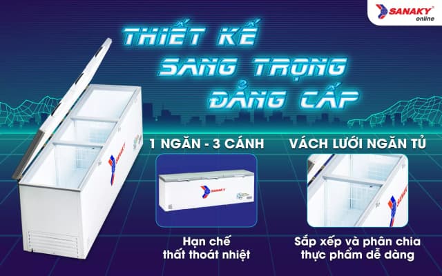 Top 1 so sánh giá Tủ đông Sanaky Inverter 1143.5 lít VH-1399HY4K - Tìm sản phẩm giá rẻ nhất - Ảnh 17