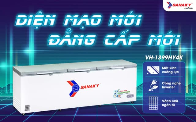 Top 1 so sánh giá Tủ đông Sanaky Inverter 1143.5 lít VH-1399HY4K - Tìm sản phẩm giá rẻ nhất - Ảnh 5